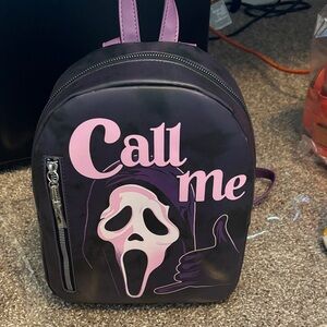 Purple and Pink Scream Backpack